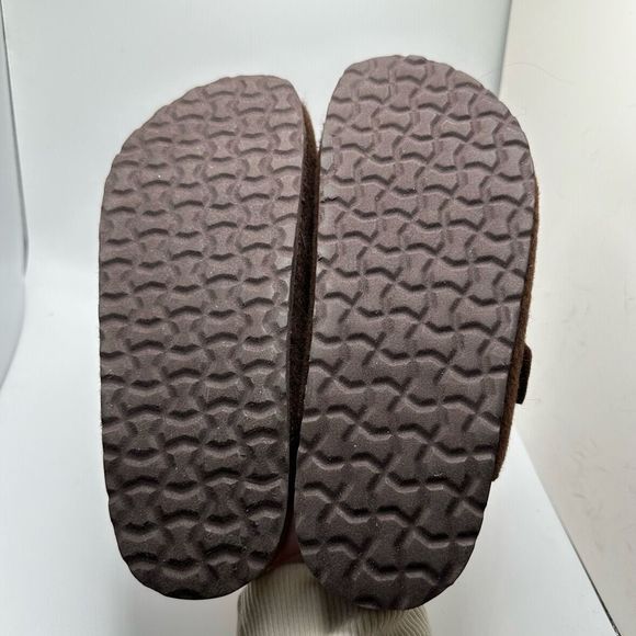 CUSHIONAIRE Womens Clog 6.5 BROWN WOOL - Picture 5 of 7